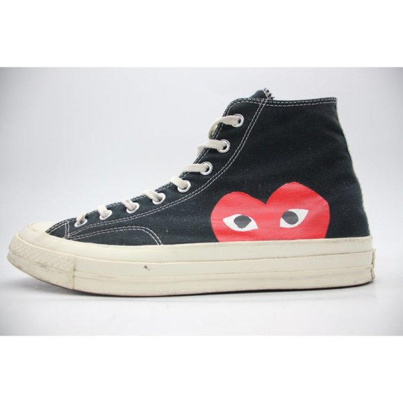 Converse Chuck Taylor All Star High x Comme des Garcons Play Men's Size 11 - Picture 4 of 11